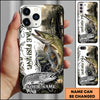 Maxcorners Fishing Largemouth Bass Lake Personalized 3D Phone Case (13 fish species)