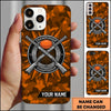 Maxcorners Championship Clay Emblem Crossed Shotguns Personalized Name Trap Shooting Phone Case
