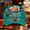 Maxcorners Crossed Shotguns Target Shield Trap Shooting Personalized Name 3D Cap