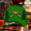 Maxcorners Winged Clay Target Shotguns Trap Shooting Personalized Name 3D Cap