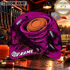 Maxcorners Clay Target Blue Vortex Clay Shooting Personalized Name 3D Cap
