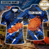 Maxcorners Clay Shooting Shattered Geometric Pattern Multiple Options Personalized Name, Team Name 3D Shirt