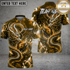 Maxcorners Bowling Ornamental Dragon Energy Swirl Multiple Options Personalized Name, Team Name 3D Shirt