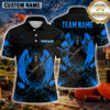 Maxcorners Skull Dark Gothic Artwork Multiple Options Personalized Name, Team Name 3D Shirt