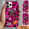 Maxcorners Shield Shotgun Explosion Pull Clay Target Personalized Name Trap Shooting Phone Case