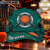 Maxcorners Crossed Shotguns Target Emblem Trap Shooting Personalized Name 3D Cap