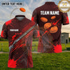 (5 Colors) Maxcorners Trap Shooting Flying Clay Targets Grunge Splash Multiple Options Personalized Name, Team Name 3D Shirt