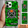 Maxcorners Championship Clay Emblem Crossed Shotguns Personalized Name Trap Shooting Phone Case