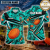 Maxcorners Clay Shooting Geometric Target Multiple Options Personalized Name, Team Name 3D Shirt