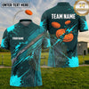 (5 Colors) Maxcorners Trap Shooting Flying Clay Targets Grunge Splash Multiple Options Personalized Name, Team Name 3D Shirt