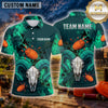 Maxcorners Trap Shooting Shirt Clay Shooting Marksman Action Multiple Options Personalized Name, Team Name 3D Shirt