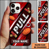 Maxcorners Crossed Shotgun Target Blue Shooting Sports Personalized Name Trap Shooting Phone Case