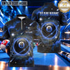 Maxcorners Golden Cosmic Orbit 8 Ball Pool Multiple Options Personalized Name, Team Name 3D Shirt
