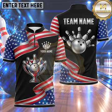 Maxcorners Bowling Shirt Tactical Camouflage Geometric Panels Multiple Options Personalized Name, Team Name 3D Shirt