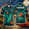 Maxcorners Eagle Hunting Bird Artwork Multiple Options Personalized Name, Team Name 3D Shirt