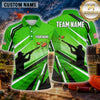 Maxcorners Clay Shooting Dynamic Sports Stripes Multiple Options Personalized Name, Team Name 3D Shirt