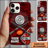 Maxcorners Camouflage Shotguns Pull Clay Target Personalized Name Trap Shooting Phone Case