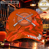 Maxcorners Crossed Shotguns Clay Target Trap Shooting Personalized Name 3D Cap