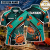 Maxcorners Clay Target Shooting Lightning Blast Multiple Options Personalized Name, Team Name 3D Shirt