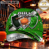 Maxcorners PULL Shotgun Shield Emblem Trap Shooting Personalized Name 3D Cap