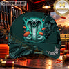 Maxcorners Electric Cobra Clay Targets Trap Shooting Personalized Name 3D Cap