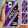 Maxcorners Target Reticle Pull Clay Target Personalized Name Trap Shooting Phone Case