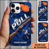 Maxcorners Sporting Clays Crest Pull Shotgun Shooting Personalized Name Trap Shooting Phone Case