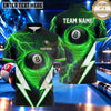 Maxcorners Electric Tornado Vortex 8 Ball Pool Multiple Options Personalized Name, Team Name 3D Shirt