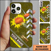 Maxcorners 12 Gauge Shell Emblem Pull Clay Target Personalized Name Trap Shooting Phone Case