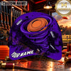 Maxcorners Clay Target Blue Vortex Clay Shooting Personalized Name 3D Cap