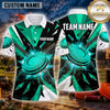 Maxcorners Clay Shooting Shattered Geometric Multiple Options Personalized Name, Team Name 3D Shirt
