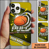 Maxcorners Shattered Target Emblem Pull Clay Target Personalized Name Trap Shooting Phone Case