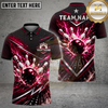 Maxcorners Bowling Galactic Strike Explosion Multiple Options Personalized Name, Team Name 3D Shirt