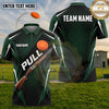 (5 Colors) Maxcorners Trap Shooting PULL Shotgun Clay Target Minimal Sport Multiple Options Personalized Name, Team Name 3D Shirt