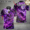 Maxcorners Bowling Anime Warrior Sakura Flame Strike Multiple Options Personalized Name, Team Name 3D Shirt
