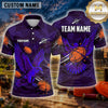 Maxcorners Eagle Hunting Bird Artwork Multiple Options Personalized Name, Team Name 3D Shirt