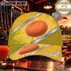 Maxcorners Geometric Clay Target Stripes Trap Shooting Personalized Name 3D Cap