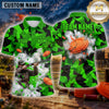 Maxcorners Clay Target Shooting Explosive Impact Multiple Options Personalized Name, Team Name 3D Shirt