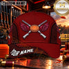 Maxcorners Winged Clay Target Shotguns Trap Shooting Personalized Name 3D Cap