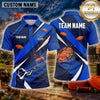 Maxcorners Clay Shooting Athletic Stripe Pattern Multiple Options Personalized Name, Team Name 3D Shirt