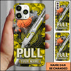 Maxcorners Steel Shotgun Badge Pull Clay Target Personalized Name Trap Shooting Phone Case