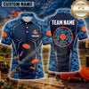 Maxcorners Trap Shooting Shirt Clay Shooting Dynamic Rifle Target Multiple Options Personalized Name, Team Name 3D Shirt
