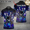 Maxcorners Bowling Voodoo Teddy Bear Bowling Pins Multiple Options Personalized Name, Team Name 3D Shirt