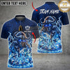 Maxcorners Darts Raging Bull Lightning Dartboard Multiple Options Personalized Name, Team Name 3D Shirt