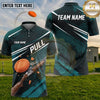 (5 Colors) Maxcorners Trap Shooting PULL Shotgun Clay Target Dynamic Slash Multiple Options Personalized Name, Team Name 3D Shirt