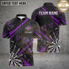 Maxcorners Darts Shirts Dartboard Dynamic Scratch Sport Pattern Multiple Options Personalized Name, Team Name 3D Shirt