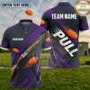 (5 Colors) Maxcorners Trap Shooting PULL Flying Clay Targets Motion Streaks Multiple Options Personalized Name, Team Name 3D Shirt
