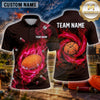 Maxcorners Shark Ocean Predator Multiple Options Personalized Name, Team Name 3D Shirt