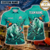 Maxcorners Clay Target Shooting Bullseye Rings Multiple Options Personalized Name, Team Name 3D Shirt
