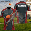 (5 Colors) Maxcorners Trap Shooting PULL Shotgun Clay Target Sport Panel Multiple Options Personalized Name, Team Name 3D Shirt